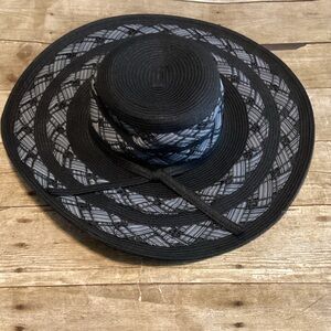 Elegant Black and white Women's Hat